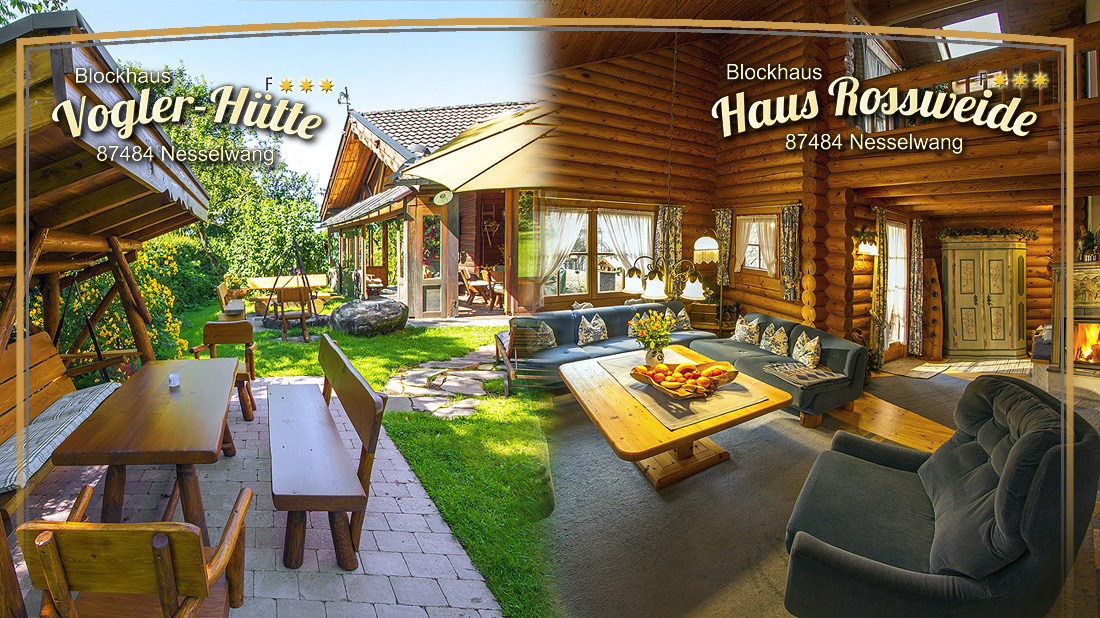 Allgäuer blockhütten in nesselwang: die vogler hütte und haus ...